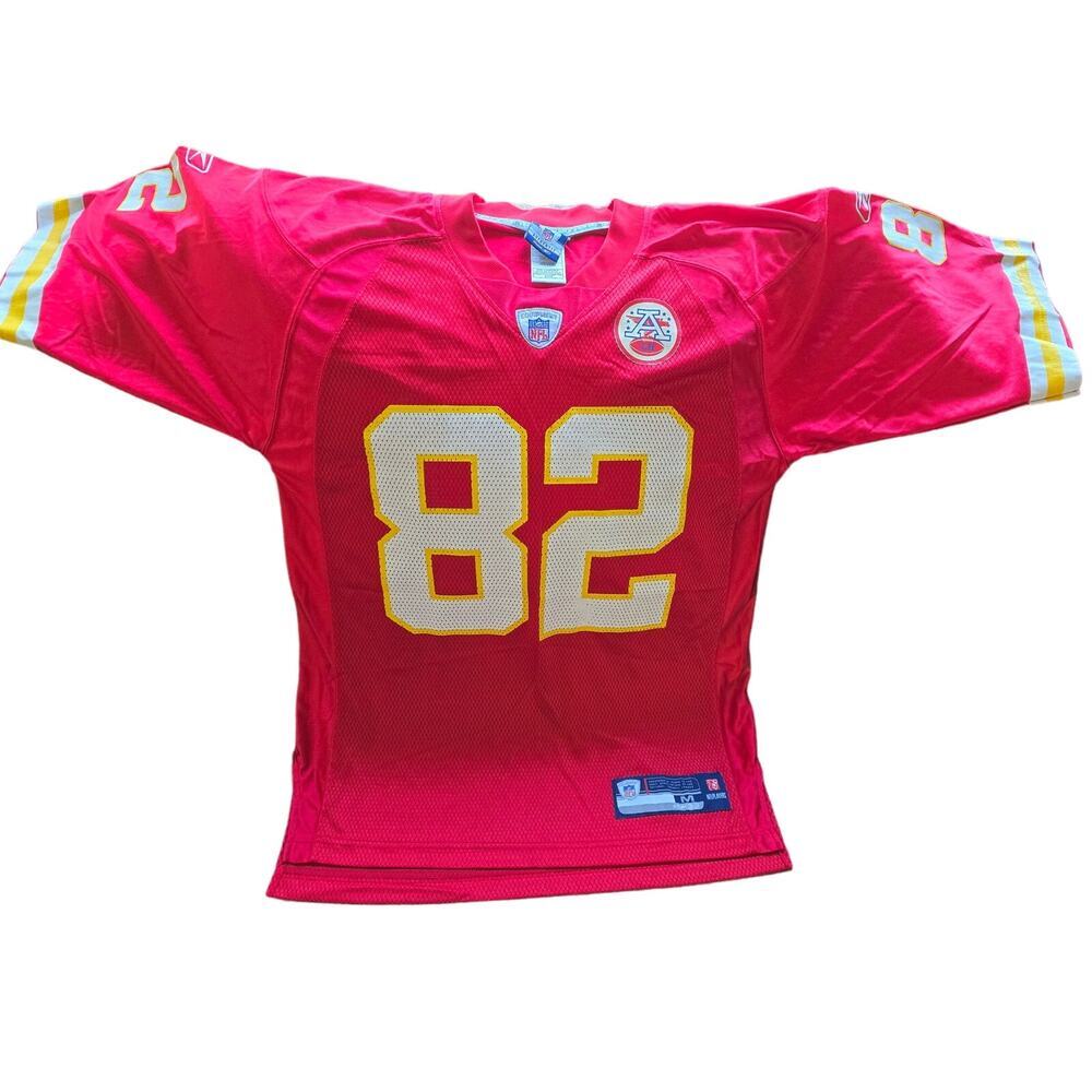 Dwayne Bowe #82 Kansas City Chiefs Reebok On Field Jersey NFL